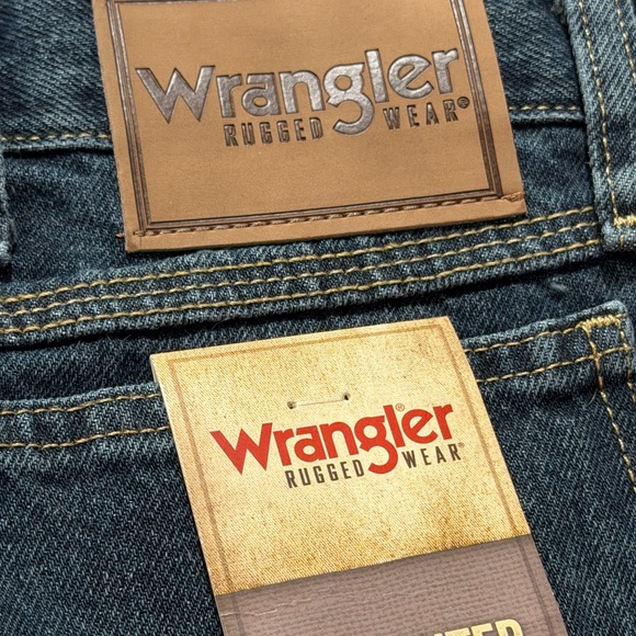 Wrangler Men’s Rugged Wear Carpenter Jeans Dark Quartz Size 46 X 30 NEW/NWT - Picture 5 of 12